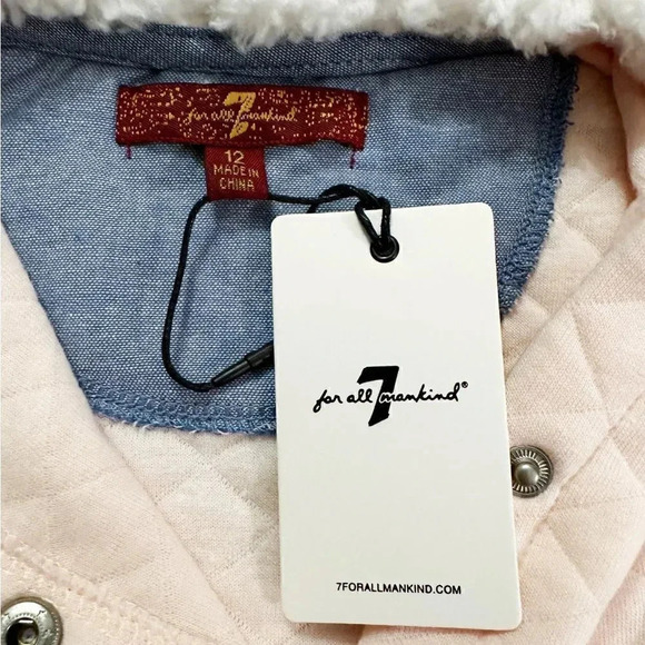 7 for all Mankind | Pink Quilted Bunting (12 mos) 💖 - Picture 6 of 7